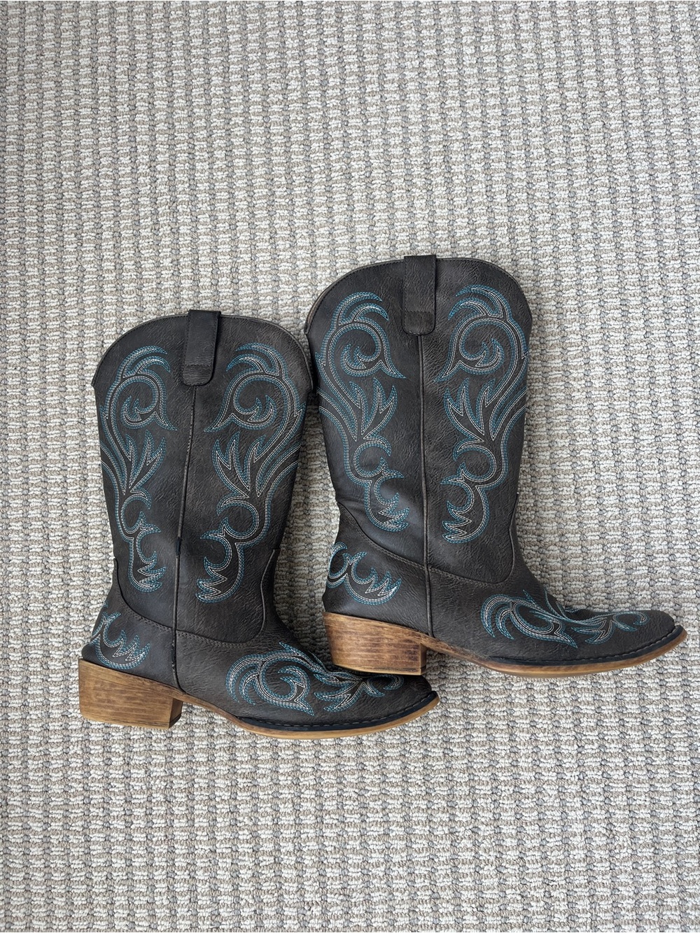 Roper Riley Western Cowboy Boots Size 10